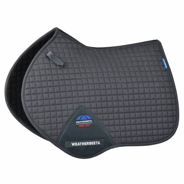 WeatherBeeta Prime Air - Tec Jump Shaped Equine Saddle Pad for English Riding - KOAGT - Charcoal - Large - 5