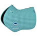 WeatherBeeta Prime Air - Tec Jump Shaped Equine Saddle Pad for English Riding - KOAGZ - Light Aqua - Large - 12