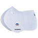 WeatherBeeta Prime Air - Tec Jump Shaped Equine Saddle Pad for English Riding - KOAH8 - White - Large - 20