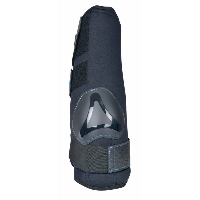 WeatherBeeta Therapy - Tec II Ultra Cool Ice Boots for Horses – Hypo - Freeze Gel, Fetlock Protection, Adjustable - KOAD6 - Black - Large - 1 Boot - 4