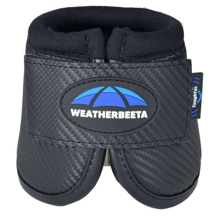 WeatherBeeta Tough - Tec Anatomical Equine Bell Boots - KOAF8 - Black - Small - 2 ct - 2
