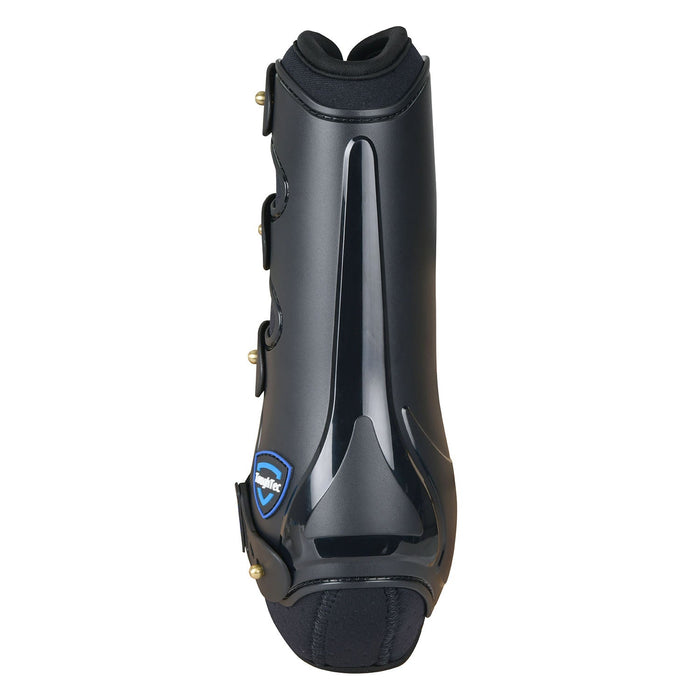 WeatherBeeta Tough - Tec Hard Shell Dressage Boots for Horses - KOACG - Black - Medium - 2 ct - 5