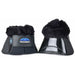 WeatherBeeta Tough - Tec Impact Fleece Trim Bell Boots for Horses - KOAEV - Black/Black - Medium - 2 ct - 1