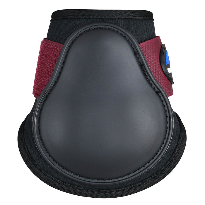 WeatherBeeta Tough - Tec Prime Fetlock Boots for Horses - KOABR - Black/Burgundy - Small - 2 ct - 7