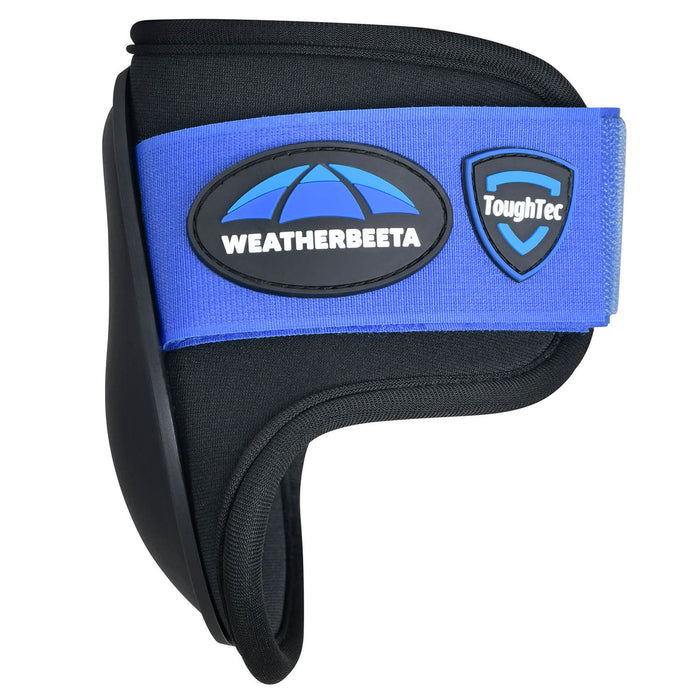 WeatherBeeta Tough - Tec Prime Fetlock Boots for Horses - KOABX - Black/Cobalt - Small - 2 ct - 15