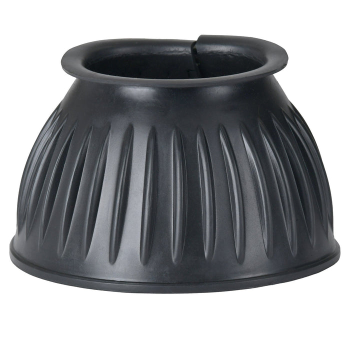 WeatherBeeta Tough - Tec Prime Rubber Bell Boots for Horses - KOAD8 - Black/Black - Small - 2 ct - 4