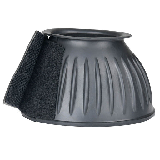 WeatherBeeta Tough - Tec Prime Rubber Bell Boots for Horses - KOAD8 - Black/Black - Small - 2 ct - 2