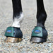 WeatherBeeta Tough - Tec Prime Rubber Bell Boots for Horses - KOADP - Black/Forest Green - Small - 2 ct - 30