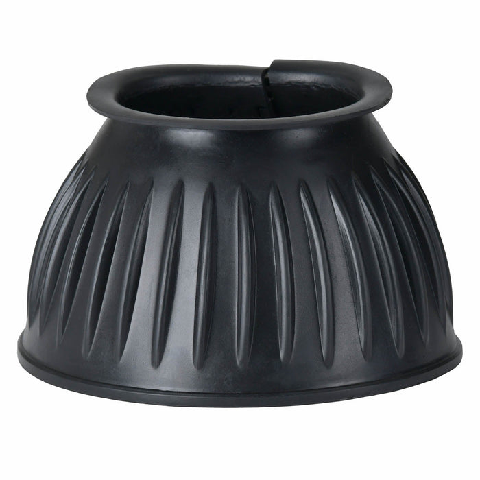 WeatherBeeta Tough - Tec Prime Rubber Bell Boots for Horses - KOADP - Black/Forest Green - Small - 2 ct - 29