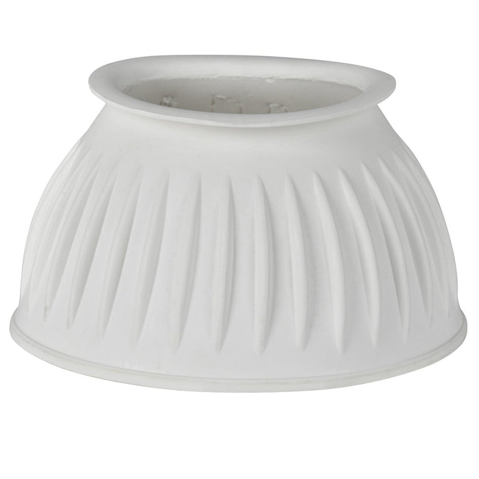 WeatherBeeta Tough - Tec Prime Rubber Bell Boots for Horses - KOADS - White/White - Small - 2 ct - 34