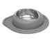 WeatherTech Single Low Pet Feeding System, Stainless Steel - WTD5J - Dark Grey - 32 oz - 26