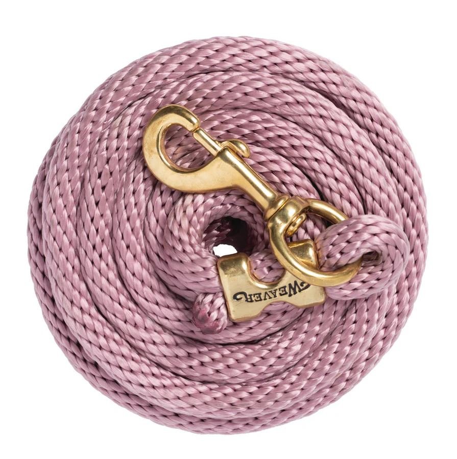 Poly Lead Rope 10' Solid Poly Lead Rope with Bolt Snap by Weaver — Lambert Vet Supplies