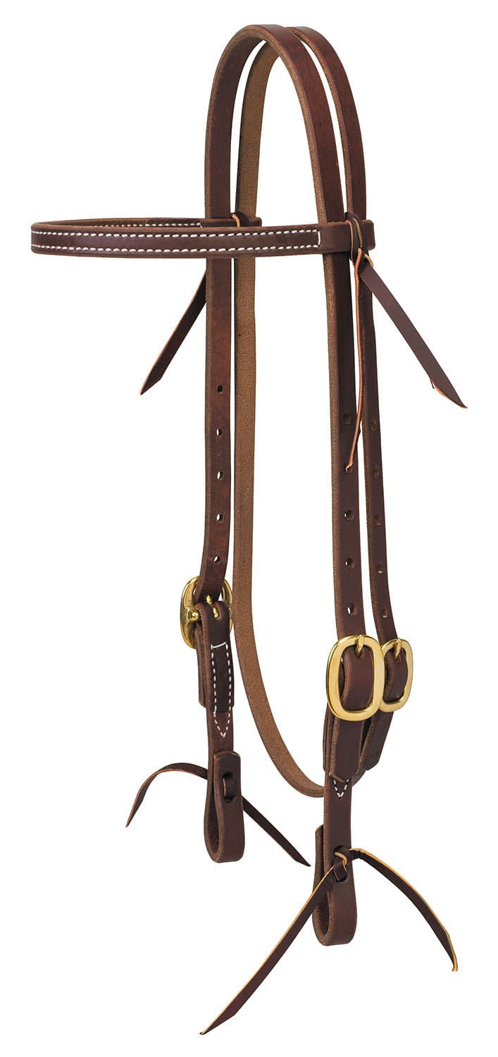 Wickett-Craig Harness Leather Browband Headstalls