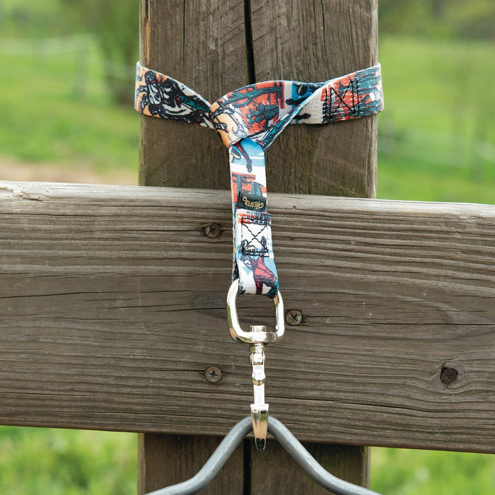 Weaver Patterned Nylon Bucket Strap - WLCR9 - Bucking Bronc - 6
