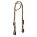 Weaver Patterned Nylon Sliding Ear Headstall for Horses - WLC7X - Leopard - 1