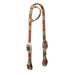 Weaver Patterned Nylon Sliding Ear Headstall for Horses - WLC7Y - Lost Creek - 2