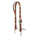 Weaver Patterned Nylon Split Ear Headstall for Horses - WLC85 - Lost Creek - 2