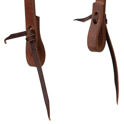 Weaver ProTack Thunderbird Split Ear Headstall - WLCHV - Russet - Horse - 5