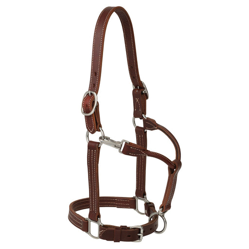 Weaver Ranch Leather Horse Halter - WLCPG - Brown - 1