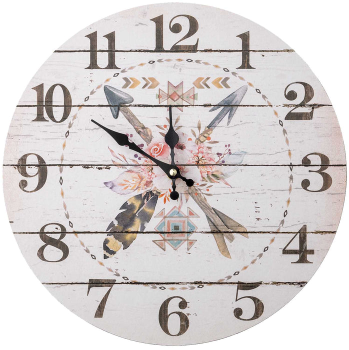 Western Chic Wall Clocks - Jeffers - Home Goods & Gifts > Home Goods & Gifts