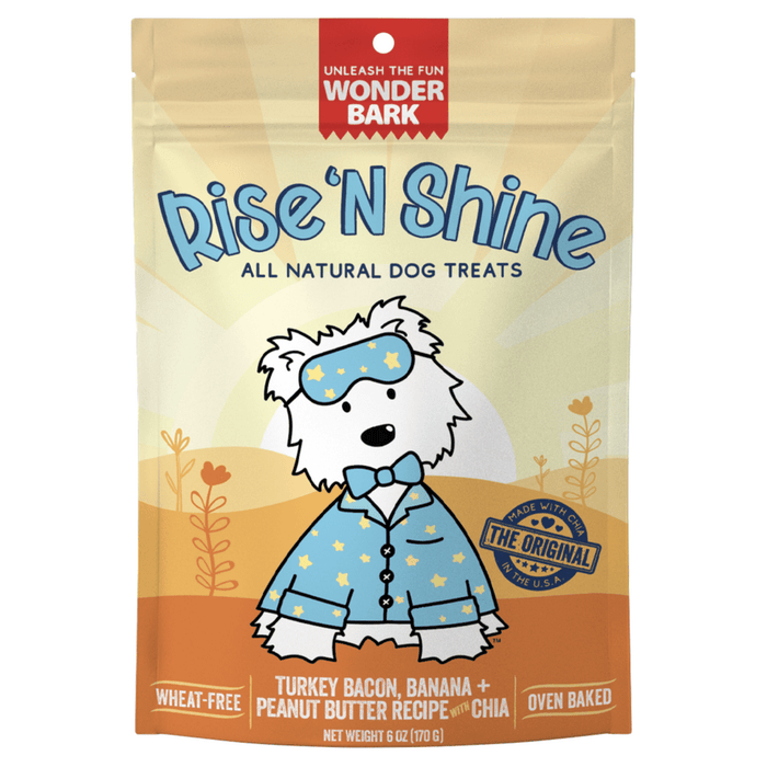 Wonder Bark Everyday All Natural Grain - Free Dog Treats - WB28 - Rise 'N Shine - 6 oz - 6