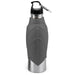 Jeffers SS Dog Travel Water Bottle with Silicone sipper Color Grey