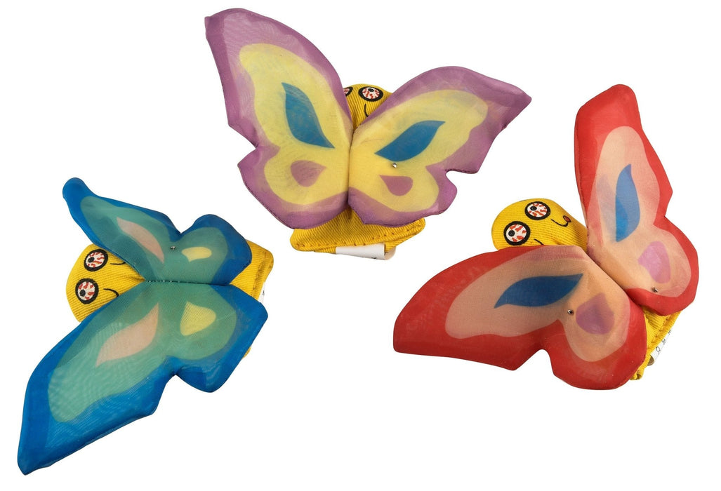 Yeowww! Crinkle Catnip Butterfly Cat Toy - DWPZG - Multi - colored - 3 pack - 14