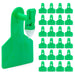 Z1 No - Snag Blank 1 - Piece Ear Tags - X1YD - 25 ct - Small Livestock - Green - 7