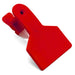 Z1 No - Snag Blank 1 - Piece Ear Tags - X1YF - 25 ct - Small Livestock - Red - 6