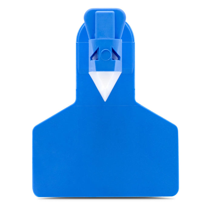Z1 No - Snag Blank 1 - Piece Ear Tags - X1YG - 25 ct - Small Livestock - Blue - 13